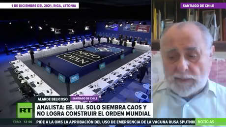 Analista opina que la OTAN solo siembra caos y no logra construir un orden mundial
