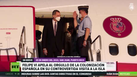 Felipe VI apela al orgullo por la colonización española en su visita a Puerto Rico