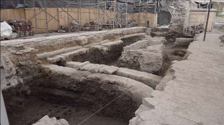 Descubren en la CDMX un complejo sistema hidráulico del siglo XVI bajo una catedral de la alcaldía Xochimilco (FOTOS)