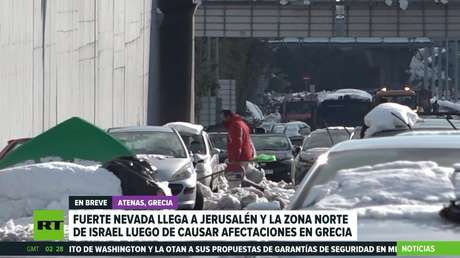 Fuertes nevadas llegan a Jerusalén y al norte de Israel después de causar afectaciones en Grecia