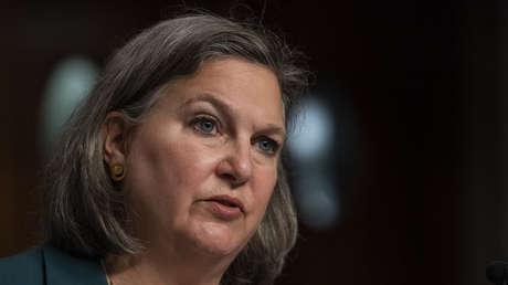 "Vodka sería bueno": Victoria Nuland discute con un periodista que asevera que el Nord Stream 2 está finalizado y listo para trasladar gas (VIDEO)