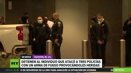 Detienen en EE.UU. a un individuo que atacó e hirió a tres policías con un arma de fuego