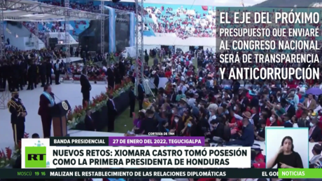 Nuevos retos: Xiomara Castro tomó posesión como primera presidenta de Honduras