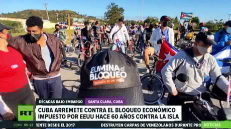 Cuba arremete contra el bloqueo económico impuesto por EE.UU. hace 60 años contra la isla