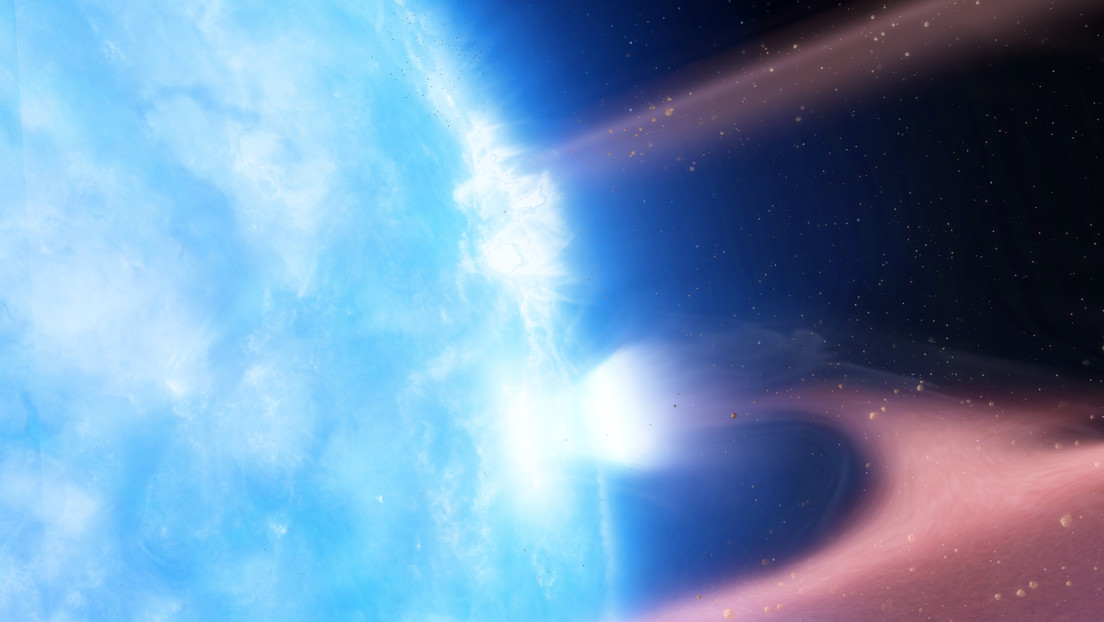 Observan por primera vez la fase final del impacto de restos planetarios contra una enana blanca