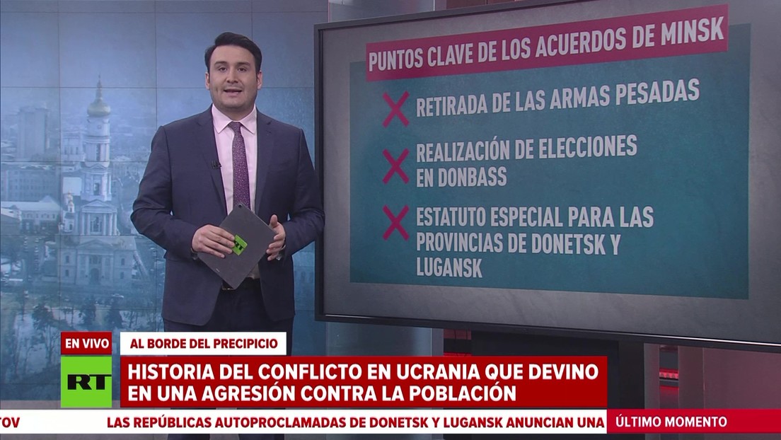 Cómo el conflicto en Ucrania devino en una agresión contra la población de Donbass