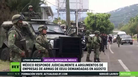 México responde en escrito a los argumentos de las empresas de armas demandadas de EE.UU.