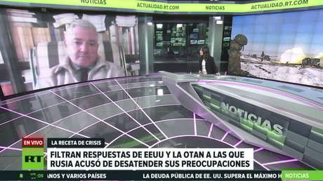 La respuesta filtrada de EE.UU. a Rusia revela un intento de "congelar en el tiempo el problema"