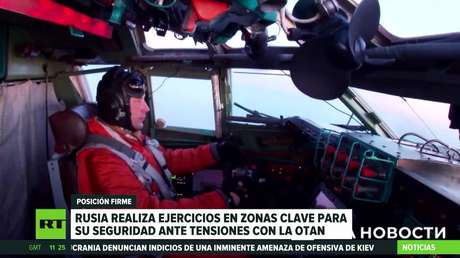 Rusia realiza ejercicios en zonas clave para su seguridad en medio de las tensiones con la OTAN