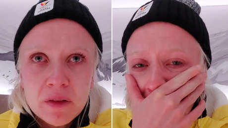 Liberan de un centro de aislamiento en Pekín a una atleta belga que dio positivo por covid-19 y suplicó salir entre lágrimas (VIDEO)