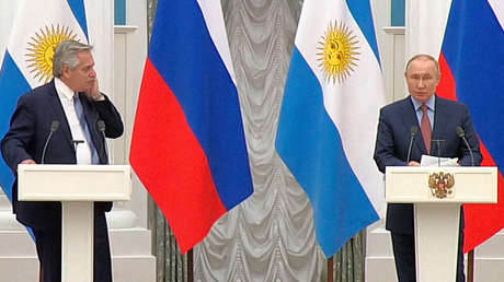 Alberto Fernández tras reunirse con Putin: "Argentina tiene una deuda con Rusia porque fue la primera en preocuparse por que el país tuviera vacunas"