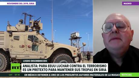 Experto: Para EE.UU. la lucha contra el terrorismo es un pretexto para mantener sus tropas en Siria