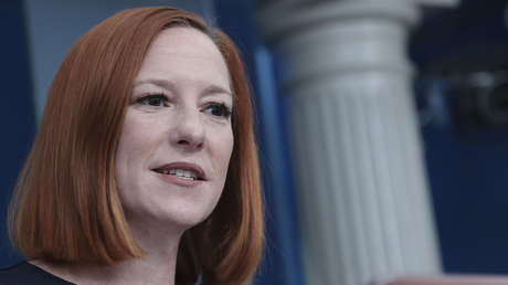 "¿El EI está proporcionando información precisa?": Psaki ridiculiza la idea de que EE.UU. pueda proporcionar a los periodistas datos inexactos