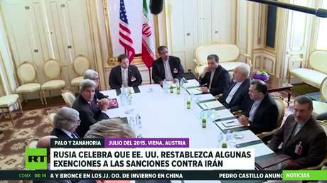 Rusia celebra que EE.UU. restablezca algunas exenciones a las sanciones contra Irán