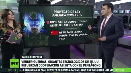 Los gigantes tecnológicos de EE.UU. colaboran abiertamente con el Pentágono en el campo militar