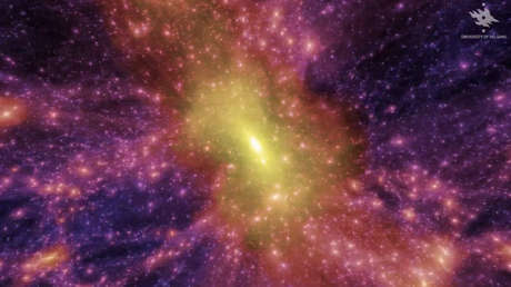 Crean la representación virtual más grande y precisa del universo, que recrea su evolución desde el Big Bang hasta la actualidad (VIDEO)