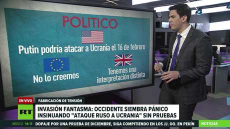 Occidente siembra pánico insinuando una 'invasión rusa' a Ucrania sin pruebas