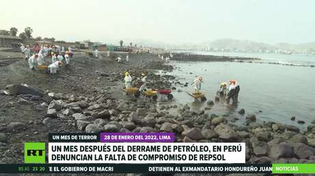 Pasado un mes del derrame de petróleo, las autoridades peruanas denuncian la falta de compromiso de Repsol