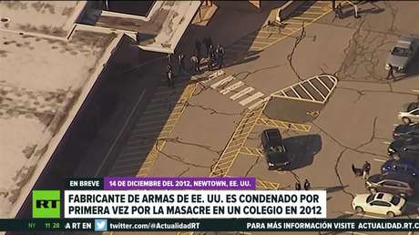 Condenan por primera vez a un fabricante de armas en EE.UU. por la masacre en una escuela en 2012