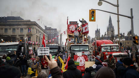 La Policía de Ottawa advierte a los manifestantes del 'convoy de la libertad' que tomará acciones "inminentes" para poner fin a las protestas