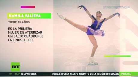 "Kamila, estamos contigo": la trayectoria de la joven patinadora rusa que la ha llevado hasta Pekín