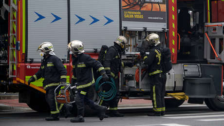 Reportan un incendio en la sede de la Presidencia de la Comunidad de Madrid en la Puerta del Sol