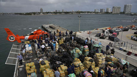 VIDEO: La Guardia Costera de EE.UU. incauta más de 1.000 millones de dólares en drogas