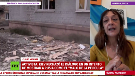 Activista afirma que Kiev rechazó el dialogo en un intento de mostrar a Moscú como el "malo de la película"