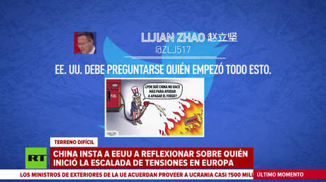 China insta a EE.UU. a reflexionar sobre quién inició la escalada de tensiones en Ucrania