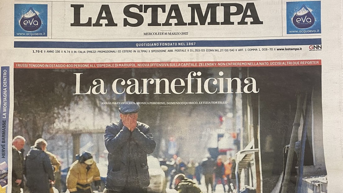 El director de un periódico italiano responde a las acusaciones de desinformación sobre una fotografía de Donetsk