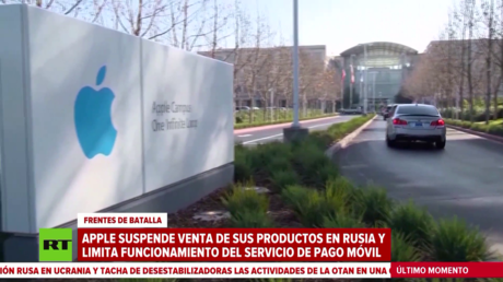 Apple suspende la venta de sus productos en Rusia y limita el funcionamiento del servicio de pago móvil