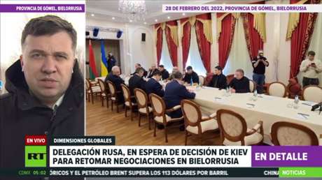 Delegación rusa espera la decisión de Kiev para retomar las negociaciones en Bielorrusia