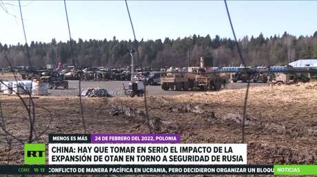 China rechaza la escalada de tensión en Ucrania y pide una resolución política del conflicto