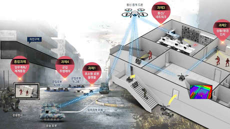 Corea del Sur presenta un proyecto para crear microrrobots de reconocimiento similares a insectos y capaces de operar en grupo