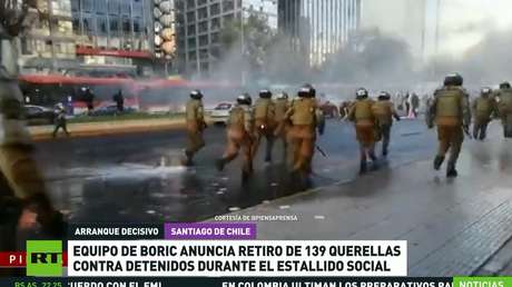 La Administración de Gabriel Boric anuncia el retiro de las 139 querellas presentadas contra los detenidos del estallido social del 2019