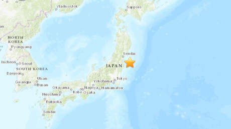 Un sismo de magnitud 7,3 sacude las costas de la prefectura japonesa de Fukushima
