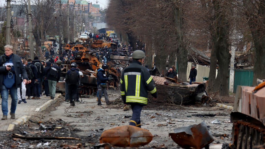 Putin evalúa la "grave y cínica provocación del régimen de Kiev" en Bucha