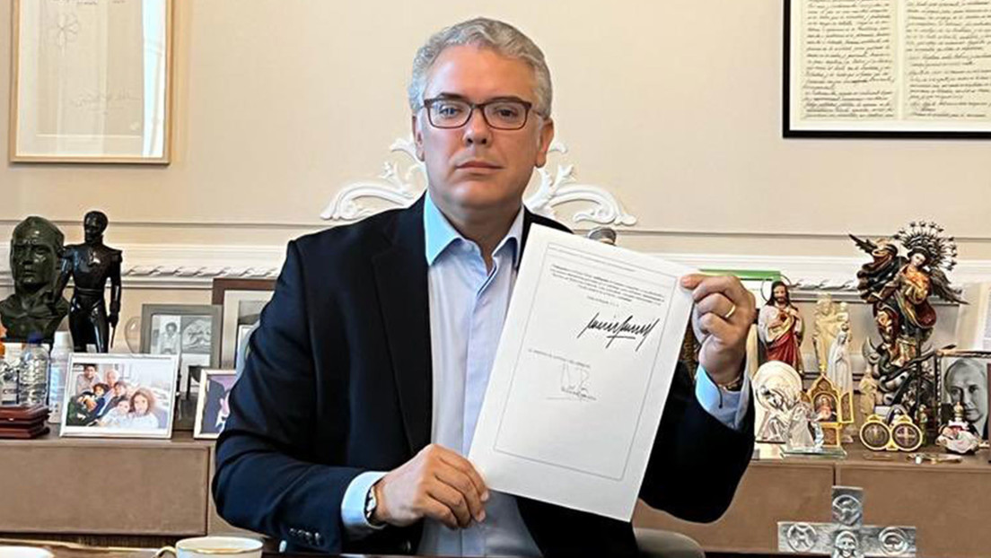 El presidente de Colombia, Iván Duque