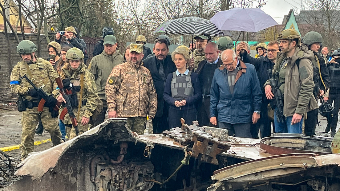 La solicitud de adhesión de Ucrania a la UE se revisará este verano, promete la presidenta de la Comisión Europea tras visitar Kiev