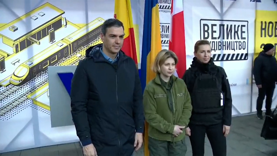 Pedro Sánchez llega a Kiev para reunirse con Vladímir Zelenski