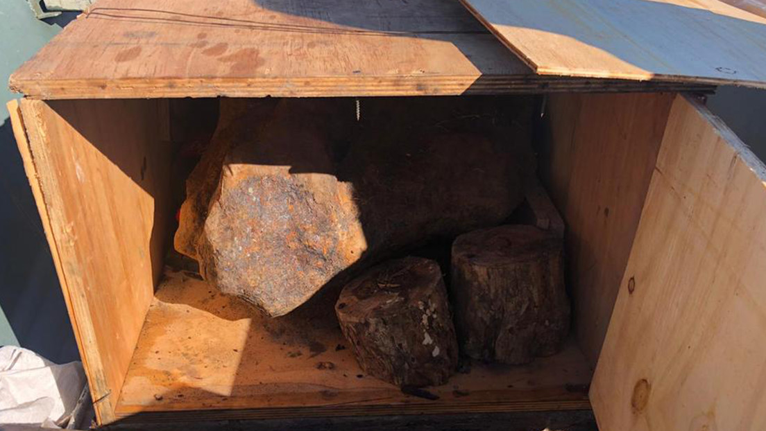 Un meteorito que cayó hace unos 4.000 años en Argentina es incautado en Uruguay y su valor sería de 1 millón de dólares