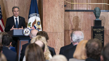 Blinken afirma que "una China más confiada está desafiando el orden mundial basado en reglas que ha sido la base de la seguridad y la prosperidad"