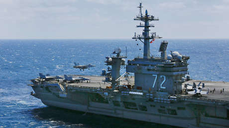 El portaviones estadounidense USS Abraham Lincoln entra al mar de Japón en una aparente demostración de fuerza