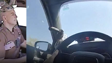 Publican un video de una intensa persecución policial con disparos y choques en EE.UU.