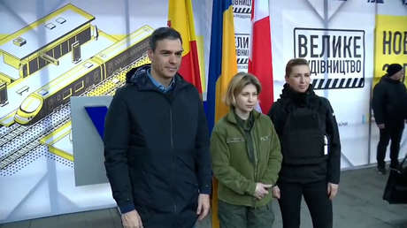 Pedro Sánchez llega a Kiev para reunirse con Vladímir Zelenski