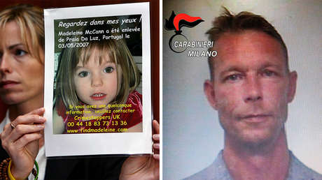 Casi 15 años después de la desaparición de Madeleine McCann, declaran formalmente como sospechoso a Christian Brueckner, pero sin presentarle cargos