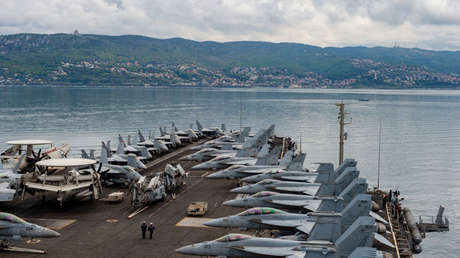 El portaviones USS Harry S. Truman se desplaza hasta el norte del mar Adriático