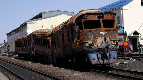 Rusia destruye la infraestructura de 6 estaciones de ferrocarril clave para el suministro de armas extranjeras a las fuerzas ucranianas en Donbass