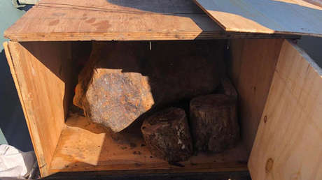 Un meteorito que cayó hace unos 4.000 años en Argentina es incautado en Uruguay y su valor sería de 1 millón de dólares