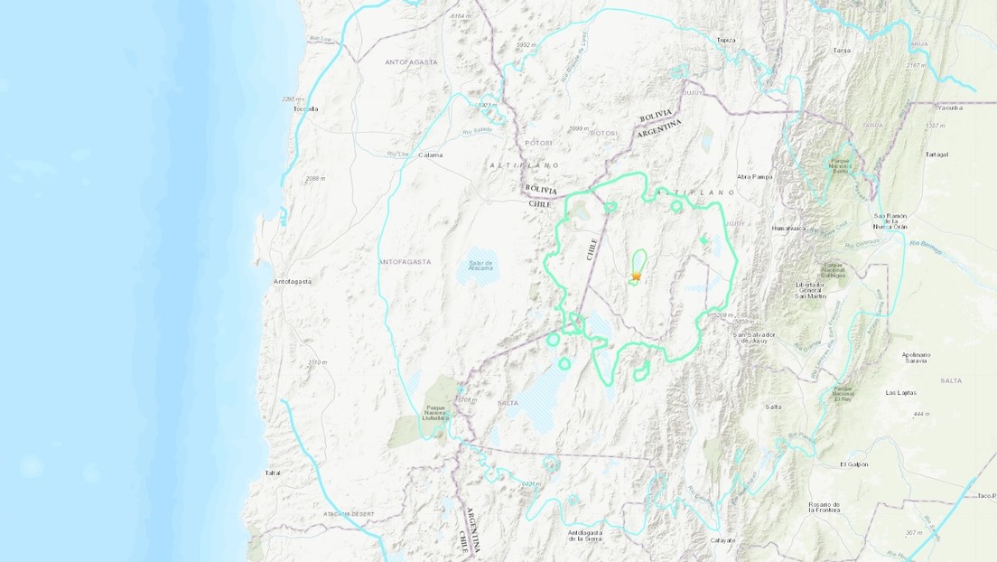 Un sismo de magnitud 6,8 sacude Argentina y Chile